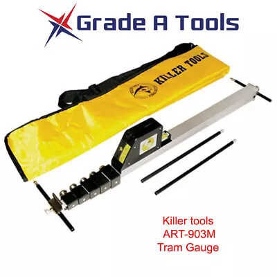 Killer Tools Telescoping Measuring Tram Gauge ART903M - Auto Body Repair • $240.35