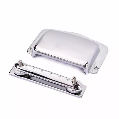 Fixed Bridge+Tailpiece Cover Protector Set For Teisco Vintage Electric Guitar • $21.49