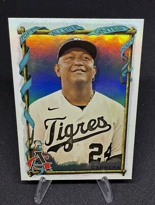 2023 Topps Allen & Ginter Foil Hot Box Miguel Cabrera Detroit Tigers #139 • $2.25