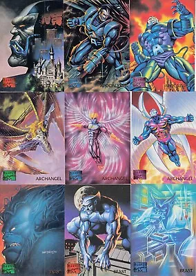Marvel Masterpieces 1995 Fleer Complete Base Card Set Of 151 • $225