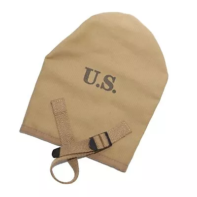 US WW2 M-1910 T-Handle Shovel Cover Carrier Khaki Reproduction With Mark • $10.99