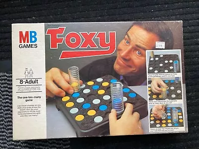 MB Games Foxy Board Game Vintage Retro • £5