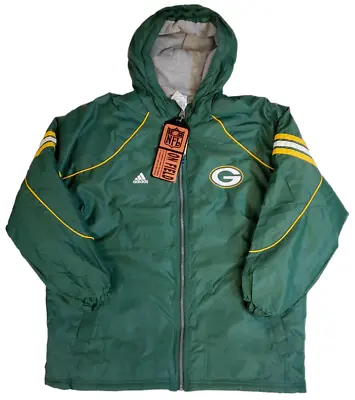 Green Bay Packers Youth Full Zip Jacket On Field Embroidered Logo • $39.99