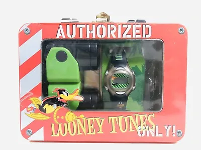 Looney Tunes Daffy Duck Watch & Binoculars Set In Suitcase Lunchbox Case 2210/03 • $31.50