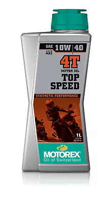 Motorex Top Speed 4T Oil 1lt 10W40 #198402 • $22.66