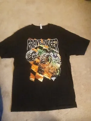 Grave Digger Monster Jam Tshirt 2018 Large • $9.99