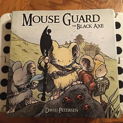 *SIGNED Mouse Guard Vol 3 The Black Axe By *David Petersen HC/DJ *SEE Photo • $34.50