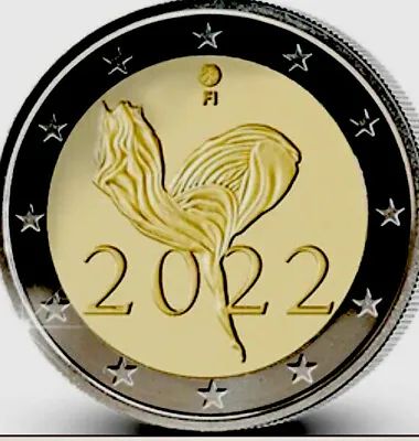 Finland 🇫🇮coin 2€ Euro 2022 National Ballet 100y Dance Tip Dancers Classical • $9.46