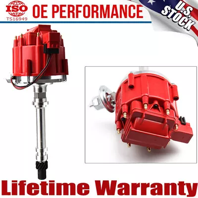 HEI DISTRIBUTOR Electronic For SBC BBC 327 350 383 CHEVY # MSD-8362 59107C RED • $67.82