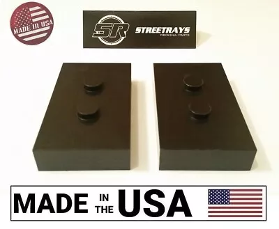 StreetRays FORD F-150 04-22 1  Rear Lift Leveling Blocks Set 2WD & 4WD (BLACK) • $40.30