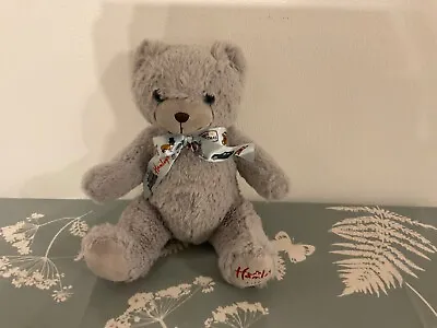 Hamleys 2019 Christmas Grey Teddy Bear Plush Soft Toy Collectable • £6.45