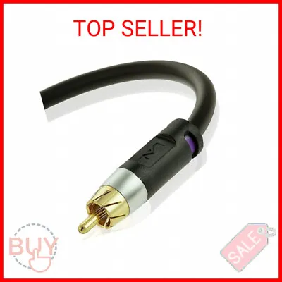 Mediabridge ULTRA Series Subwoofer Cable (35 Ft) Dual Shielded With Gold Plated • $21.50