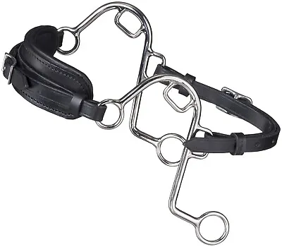 Leather Noseband  S  Shank Hackamore With Curb Strap • $41.40