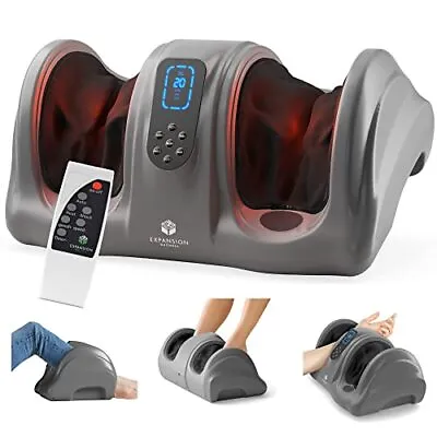Shiatsu Foot Massager Machine With Heat & Vibration Foot And Calf Massager • $101.96