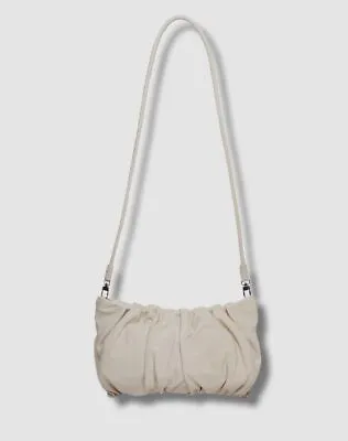 $103.48 • Buy $295 Staud Women's Beige Bean Large Leather Crossbody Bag