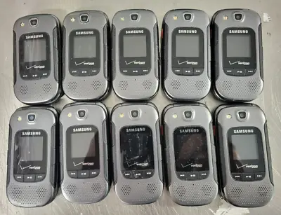 Lot Of 10 EXCELLENT 3G Samsung Convoy 3 SCH-U680 Verizon Basic Flip Cell Phone • $59.95