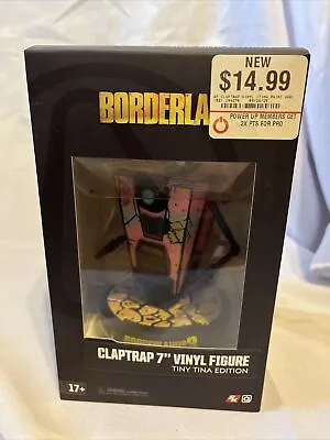 Borderlands 3 Claptrap Vinyl Action Figure Gearbox 7 Inches Tall New In Box • $26.99