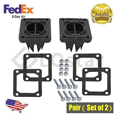 $48.95 • Buy 2 X Banshee V Force 4 Reed Valve Cages YFZ 350 VForce Yamaha With Accessories