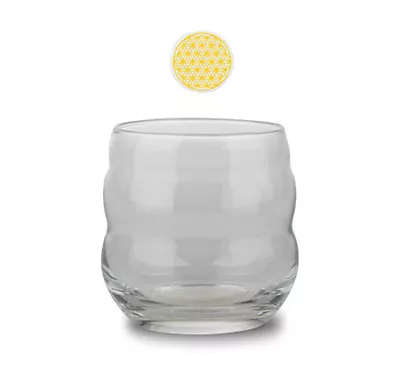 £13.99 • Buy Natures Design - Energy Glass (flower Of Life) Mythos Gold