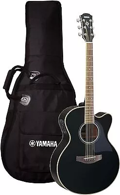 YAMAHA CPX700II BL  Acoustic Electric Guitar Black SRT System Fletboad Rosewood • £455.76