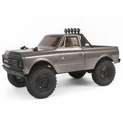 Axial AXI00001T2 1/24 SCX24 1967 Chevrolet C10 4WD Truck Ready To Run RTR Gray • $119.99