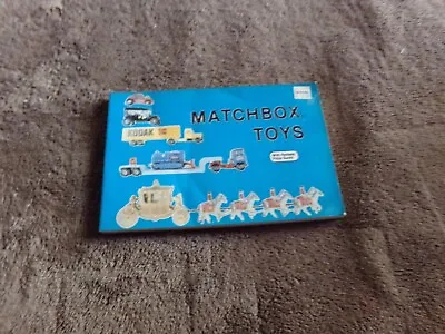 Fabulous Vintage 1983 Matchbox Toys/Cars Price Guide & Catalog - Must See!!!!! • $11.99