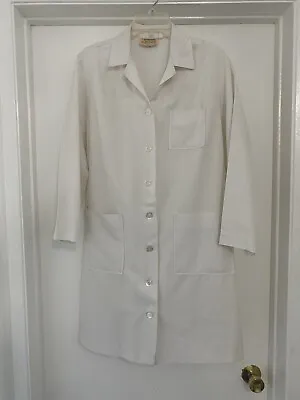 Women’s Vintage KORATON Lab Coat Medical Coverall Uniform • $9.99
