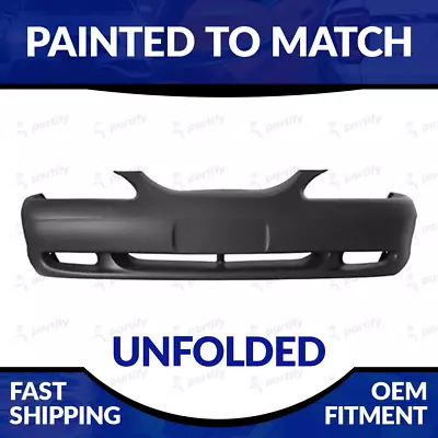 NEW Painted To Match 1994-1998 Ford Mustang Unfolded Front Bumper • $313.99