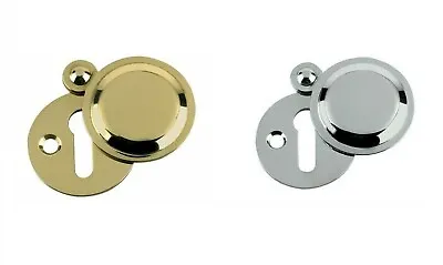 £3.51 • Buy Keyhole Cover Escutcheon Open Or Covered Hardware Key Hole Cover Victorian