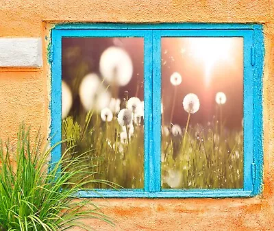 3D Dandelion A419 Window Film Print Sticker Cling Stained Glass UV Sinsin • $27.99