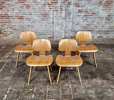 DCW Dining Chair By Charles & Ray Eames For Herman Miller- Set Of 4 • $5600