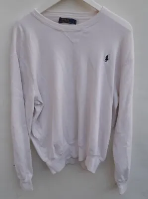 Polo Ralph Lauren Sweatshirt  Beige Size L P2p 24 In • £20