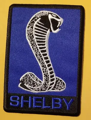 Shelby Cobra Embroidered Patch Approx. 2.5 X 4  • $7.62