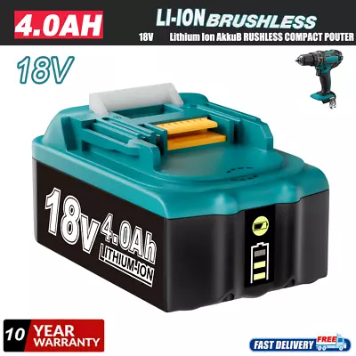 For Makita BL1840 - 18V LXT Lithium-Ion 4.0Ah Rechargeable Battery BL1860 BL1850 • $19.89