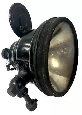 EARLY WINDSHIELD MOUNT SPOTLIGHT W/REARVIEW MIRROR MODEL T FORD -TEENS-EARLY 20s • $275