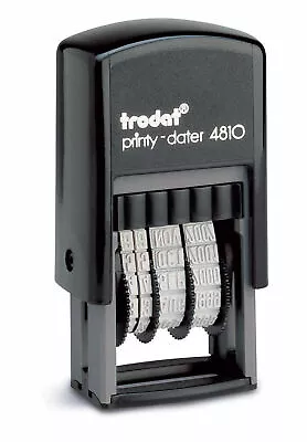 £6.50 • Buy Date Stamp - Self Inking Rubber Stamp - Mini Dater 4810 Trodat 70169 Free P&P