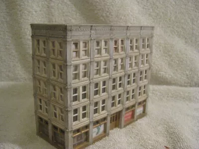 DPM?  N SCALE  5 Story Brick Building  WEATHERED • $19.95