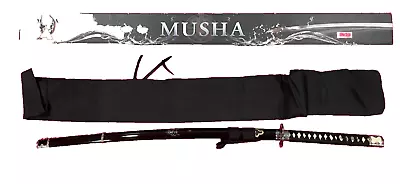 Musha Hand Forged Kill Bill Budd Samurai Sword Rare With Sword Bag • $54