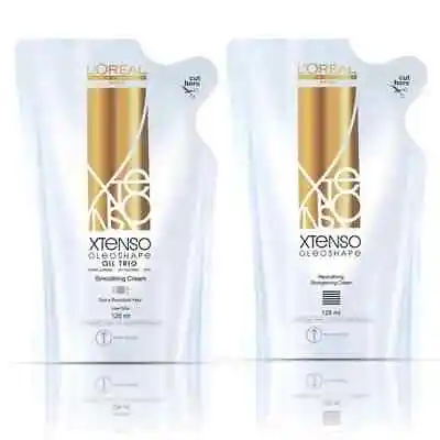 L'oreal X-tenso Hair Smoothing & Straightening Cream 12ml+125ml | Free Shipping • $27.53