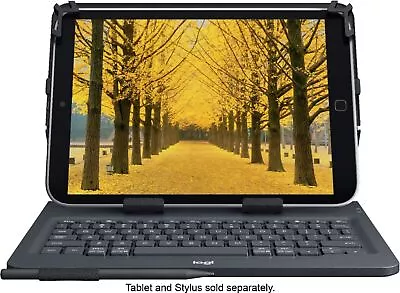 Logitech Universal Folio Keyboard Case For 9 To 10  Android Windows Tablets • $12.95