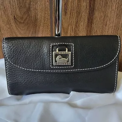 Dooney & Bourke Leather Dillen Continental Wallet Clutch • $49.95