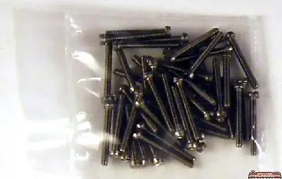 Miniature Hardware Parts Pack 50 Small Stainless Machine Screws 0-80 X 1/2 • $5.64