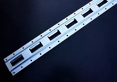 2 Pack 5' E Track Tie Down Enclosed Trailer Van E Track Rails Vertical Plated • $64.99