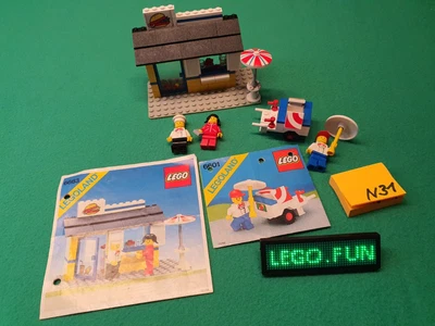 £36.82 • Buy LEGOLAND® 683 + 6601 Snack And Ice Cream Cart + OBA/ 2 City Sets N31