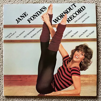 JANE FONDA’s Workout Record 2LP 1981 - Various Compilation  CX238054 */Near MINT • $4.58