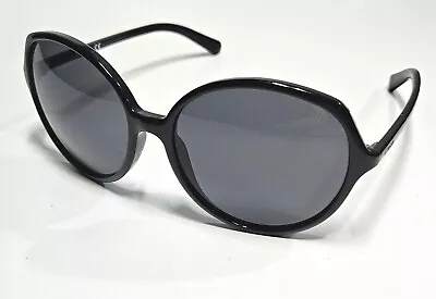 MIU MIU Sunglasses SMU13L 1AB 1A1 Black Butterfly Oversize Frame Black Lenses • $39.95