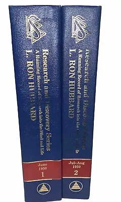 THE RESEARCH AND DISCOVERY SERIES VOL. 1-2 By L. Ron Hubbard SIGNED 1st Ed/Print • $150