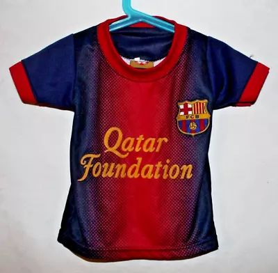 £10 • Buy Barcelona F.C.B FOOTBALL SHIRT CHILDS  11 Messi
