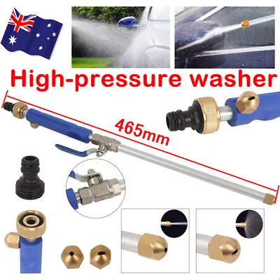 New Hydro Jet High Pressure Power Washer Water Spray Gun Nozzle Wand Attachment • $11.59