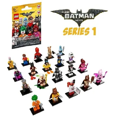 LEGO THE BATMAN MOVIE Minifigures Series 1 71017 - Complete Set Of 20 (SEALED) • $205.49
